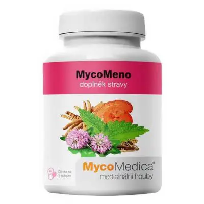MycoMeno, pri menopauze, pocit horúčosti, upravuje psychickú, návaly,